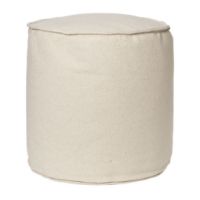 Billede af Ferm Living Aun Cotton Pouf Ø: 40 cm - Off-White 