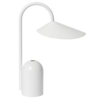 Billede af Ferm Living Arum Portable Lamp H: 30 cm - White