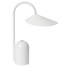 Billede af Ferm Living Arum Portable Lamp H: 30 cm - White
