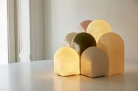 Billede af HAY Parade Table Lamp H: 16 cm - Shell White