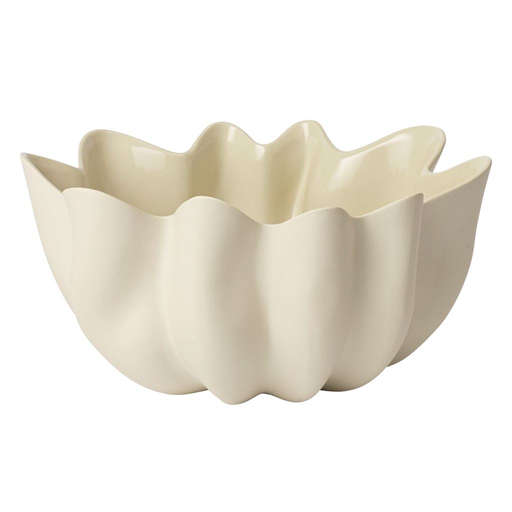 Billede af Ferm Living Nium Bowl Large Ø: 36 cm - Off-White 