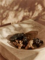 Billede af Ferm Living Hew Low Centerpiece H: 7 cm - Travertine