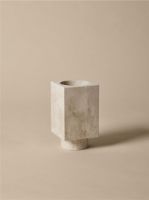 Billede af Ferm Living Hew Vase H: 21 cm - Travertine