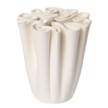 Billede af Ferm Living Dedali Vase H: 18 cm - Off-White