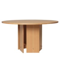 Billede af Ferm Living Aukko Spisebord Ø: 140 cm - Douglas Fyr