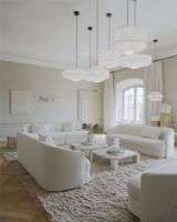 Billede af New Works Kite Pendant Lamp Ø: 75 cm - Hvid