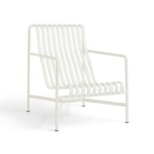 Billede af HAY Palissade Lounge Chair High  - Cream White 