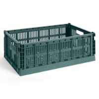 Billede af HAY Colour Crate Large L: 53 cm - Dark Green 
