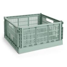 Billede af HAY Colour Crate Large Square 42x42 cm - Sage Green 