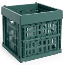 Billede af HAY Colour Crate Cube 29,5x29,5 cm - Dark Green
