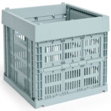 Billede af HAY Colour Crate Cube 29,5x29,5 cm - Dusty Blue 