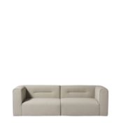 Billede af FDB Møbler L44 Højre Sofa Modul 124x98 cm - Beige 