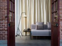 Billede af Stellar Works Haro Floor Lamp H: 140 cm - Sort/Hvid UDSTILLINGSMODEL