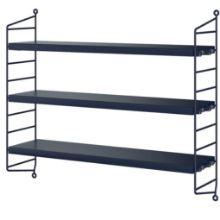 Billede af String Pocket Reol 60x50 cm - Nybroblå