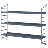 Billede af String Pocket Reol 60x50 cm - Sergelgrå