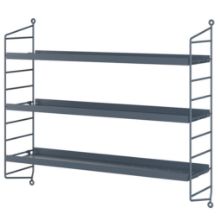 Billede af String Pocket Reol 60x50 cm - Sergelgrå