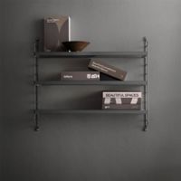 Billede af String Pocket Reol 60x50 cm - Dark Grey