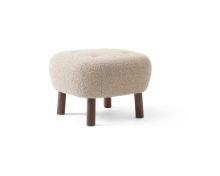 Billede af &Tradition Little Petra ATD1 Pouf H: 37 cm - Oiled Walnut/Karakorum 003