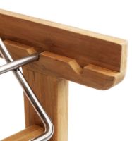 Billede af FDB Møbler Sammen Solvognssæt M8+M19 - Massiv Teak/Olieret Natur