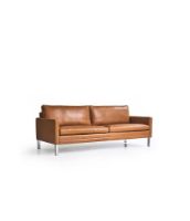 Billede af Mogens Hansen MH 376 3 Pers Sofa L: 210 cm - Preston Læder / Cognac
