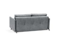 Billede af Innovation Living Cubed Sovesofa m. Armlæn L: 160 cm - Twist Granite/Mat Sort