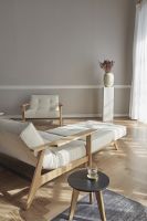 Billede af Innovation Living Splitback Frej Sovesofa L: 232 cm - Eg/Bouclé Off White