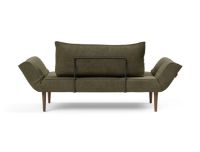 Billede af Innovation Living Zeal Styletto Daybed 72x178 - Mørkt Træ/Cordufine Pine Green