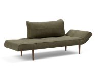 Billede af Innovation Living Zeal Styletto Daybed 72x178 - Mørkt Træ/Cordufine Pine Green