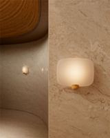 Billede af DCW Editions Light Me Tender Horizontal H: 25 cm - Aluminium/Hvid Glas 