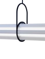 Billede af DCW Editions NL12 Lampe B: 130 cm - Hvid Glas
