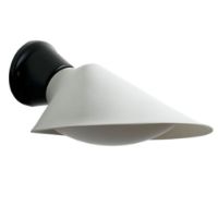 Billede af DCW Editions Plume Væglampe L: 30 cm - Hvid Porcelæn 