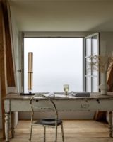 Billede af DCW Editions La Lampe Frechin H: 62,5 cm - Glas/Sort Marmor