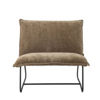 Billede af Bloomingville Cape Loungestol H: 80 cm - Brun Bouclé