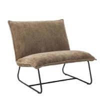 Billede af Bloomingville Cape Loungestol H: 80 cm - Brun Bouclé