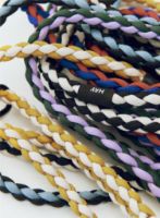 Billede af HAY Dogs Leash Braided Adjustable L: 160 cm  M/L - Blue/Red