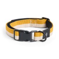 Billede af HAY Dogs Collar Flat S/M L: 45 cm - Off-White/Ochre