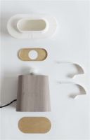 Billede af Woud Nova Bordlampe H: 27,5 cm - Travertin