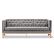 Billede af Fredericia Furniture EJ315 3 Pers. Sofa L: 210 cm - Luce 005 Scoria/Oak Soap