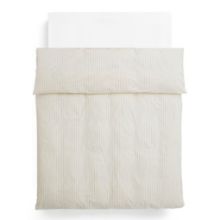 Billede af HAY Fineline Duvet Cover 155x220 cm - Ivory