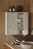 Billede af Kristina Dam Studio Grid Wall Cabinet 60x60 cm - Beige OUTLET