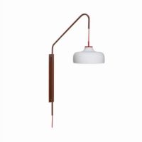 Billede af Hübsch Current Wall Light H: 111 cm - Red/Maroon