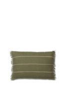 Billede af Ferm Living Calm Cushion 40x60 cm - Olive/Off-White 