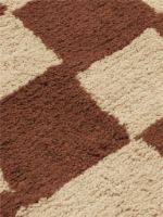 Billede af Ferm Living Mara Washable Tæppe 90x150 cm - Rust/Warm Sand