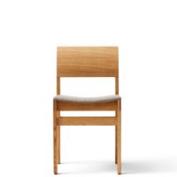 Billede af Form & Refine Sonder Chair m. Polstring  H: 79 cm - Naturolieret Eg/Hallingdal