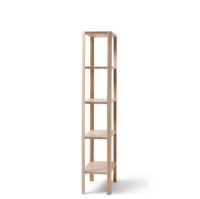 Billede af Form & Refine Leaf Shelf 0,5x5 H: 162 cm - Hvidolieret Eg