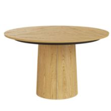 Billede af Skovby SM33 Spisebord inkl. 3 stk. Tillægsplader Ø: 123-149 cm - Massiv Naturolieret Eg