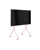 Billede af Pedestal Pipe Moon Rollin' Tall TV Stativ 121x78 cm - Bubble Gum