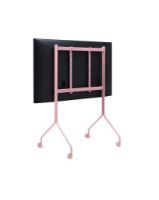 Billede af Pedestal Pipe Moon Rollin' Tall TV Stativ 121x78 cm - Bubble Gum