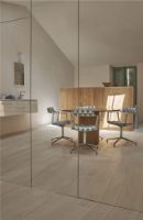 Billede af Vipp 452 Swivel Stol Gliders u. Hjul Guesthouse Edition - Aluminium /Mint Grøn 