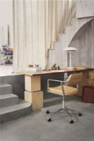 Billede af Vipp 453 Swivel Stol m. Hjul  - Aluminium/Camel